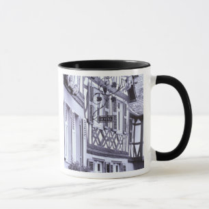 Taza Europa, Alemania, Renania, Pfalz, Boppard. Mitad
