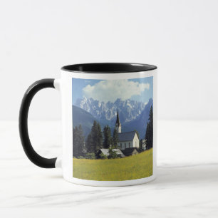 Taza Europa, Austria, Gosau. La aguja de la iglesia