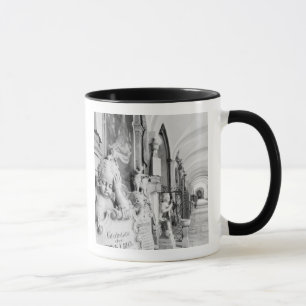 Taza Europa, Austria, Salzburgo. Querubín y monumento