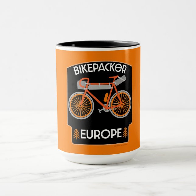 Taza Europa en bici (Centro)
