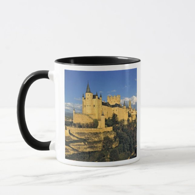 Taza Europa, España, Segovia. El imponente Alcázar, (Izquierda)