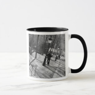 Taza Europa, Francia, París, Montmartre: Mañana en