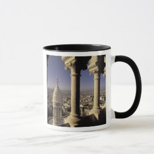Taza Europa, Francia, París, Vista de París a través