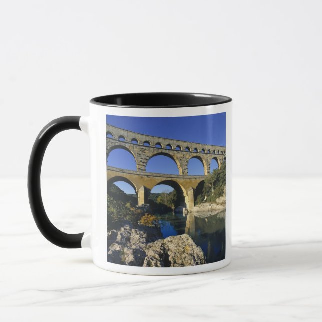 Taza Europa, Francia, Pont du Gard. Pont du Gard, (Izquierda)
