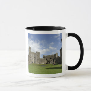 Taza Europa, Gales, Caernarfon. Castillo de Caernarfon,