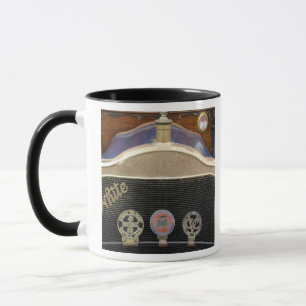 Taza Europa, Irlanda, Dublín. Coche antiguo, Blanco