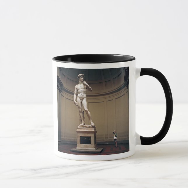 Taza Europa, Italia, Florencia. El tamaño real de (Derecha)