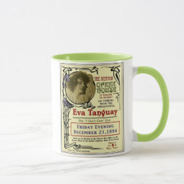 Taza Eva Tanguay Keator Opera Casa Art Nouveau Poster