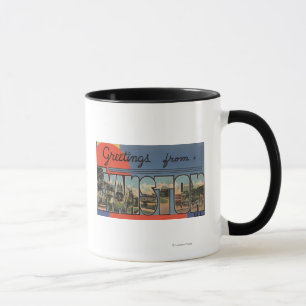 Taza Evanston, Illinois - Escenas de letras grandes