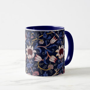 Taza Evenlode, famoso patrón de William Morris,