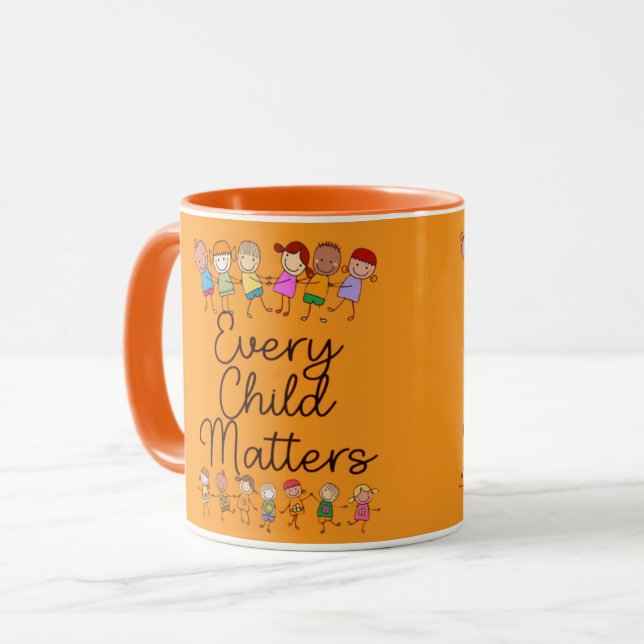 Taza Every Child Matters Orange Awareness  Mug (Anverso izquierdo)