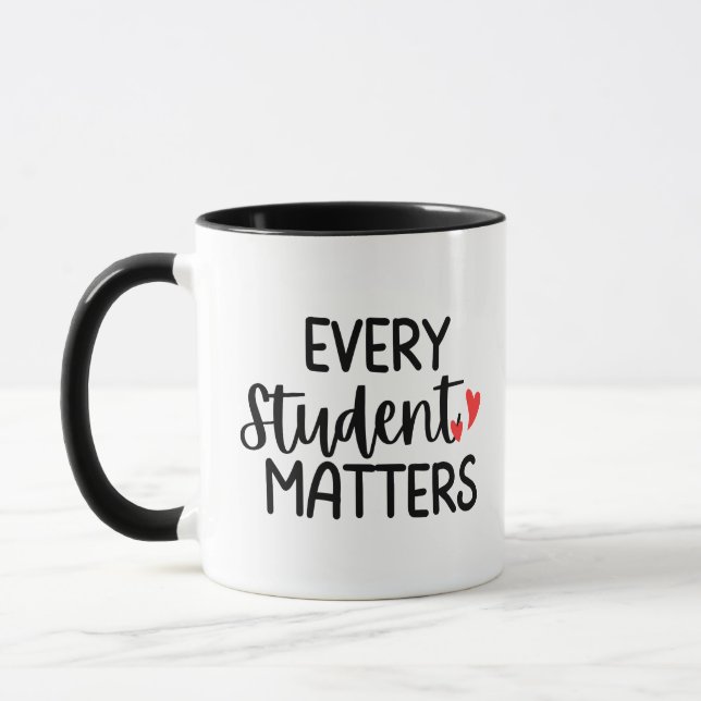 Taza 'Every Student Matters' Teacher Thank You Gift  (Izquierda)