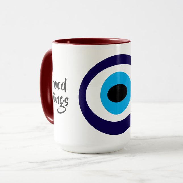 Taza Evil Eye Mug (Anverso izquierdo)