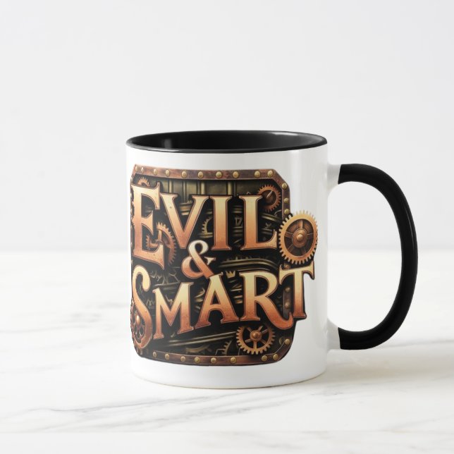 Taza Evil&Smart Logo zweifarbig (Derecha)
