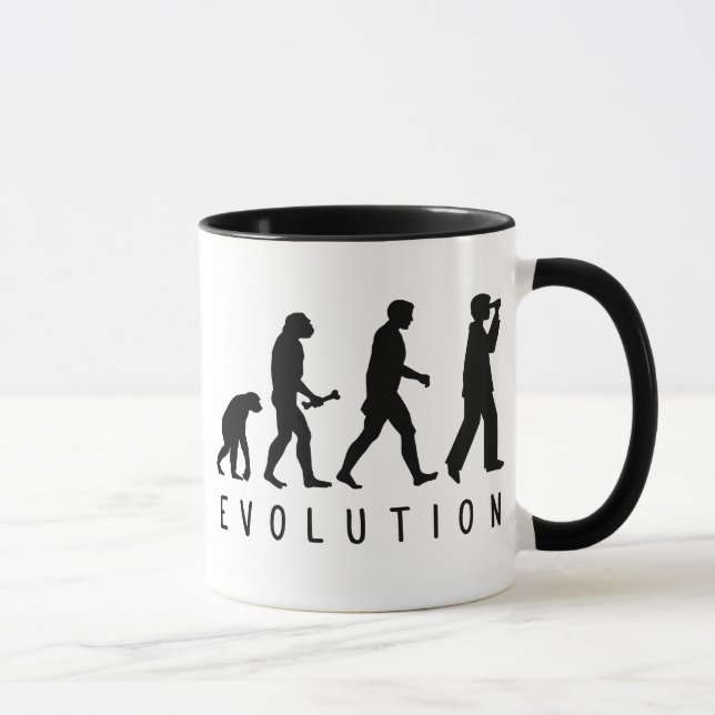 Taza Evolución: Birder (Derecha)