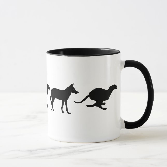 Taza Evolución de Whippet (Derecha)