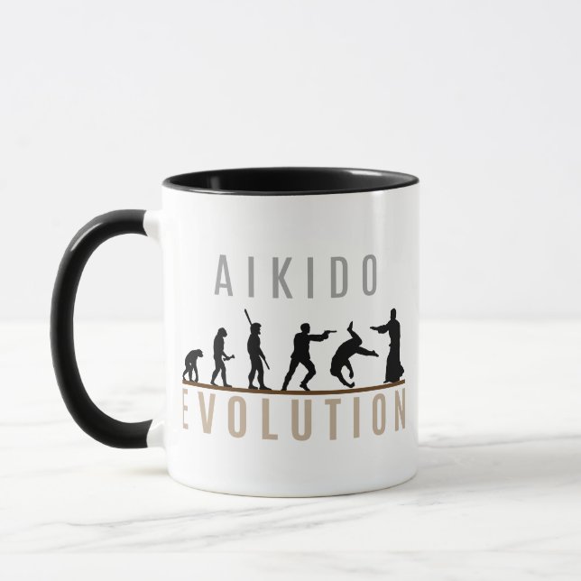 Taza Evolución del Aikido (Izquierda)