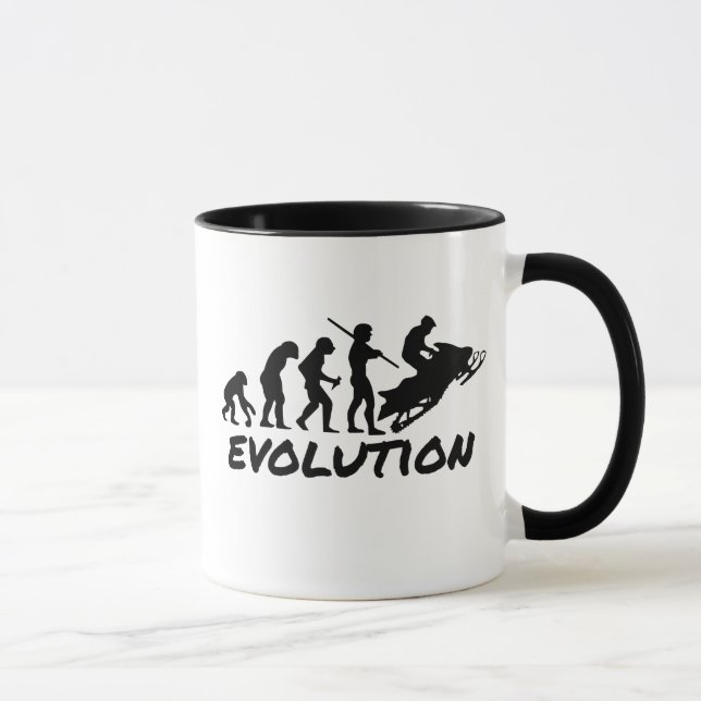 Taza Evolución del Snowmobile (Derecha)