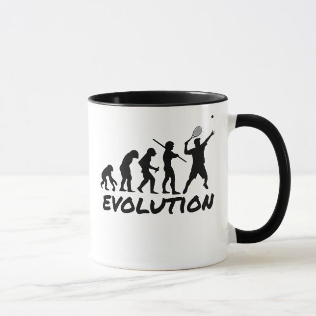 Taza Evolución del tenis (Derecha)