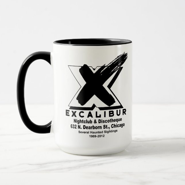 Taza Excalibur Nightclub & Discotheque (1989-2012) (Izquierda)