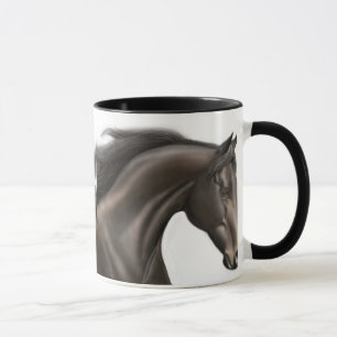 Taza excelente del caballo