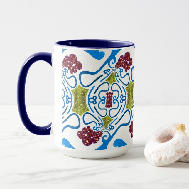 Taza Excelente DISEÑO DE JIMETTE MUG DE alta calidad (Con donut)