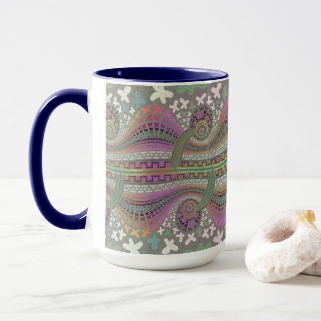 Taza Excelente DISEÑO DE JIMETTE MUG DE alta calidad (Con donut)