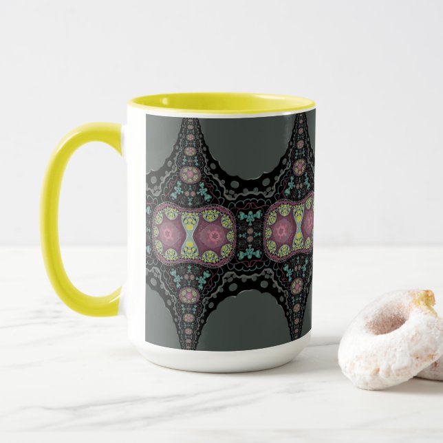 Taza Excelente DISEÑO DE JIMETTE MUG DE alta calidad (Con donut)