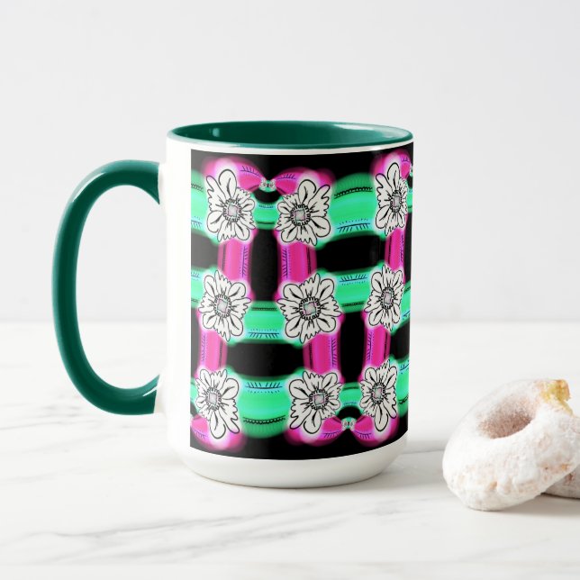 Taza Excelente DISEÑO DE JIMETTE MUG DE alta calidad (Con donut)