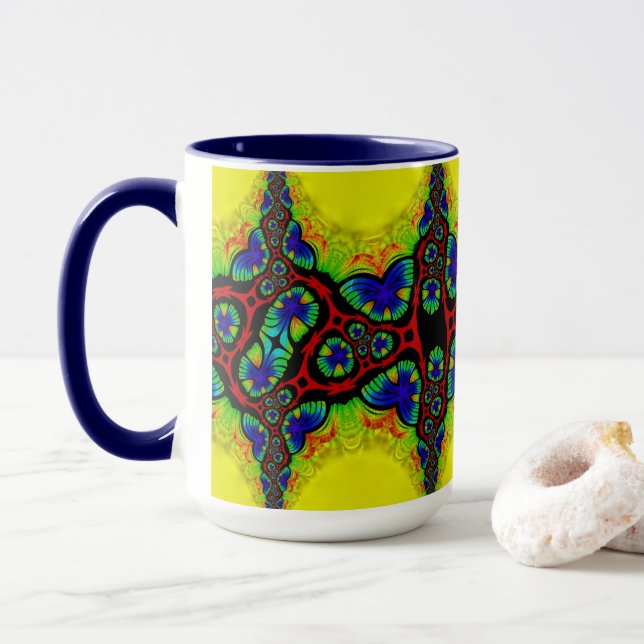 Taza Excelente DISEÑO DE JIMETTE MUG DE alta calidad (Con donut)