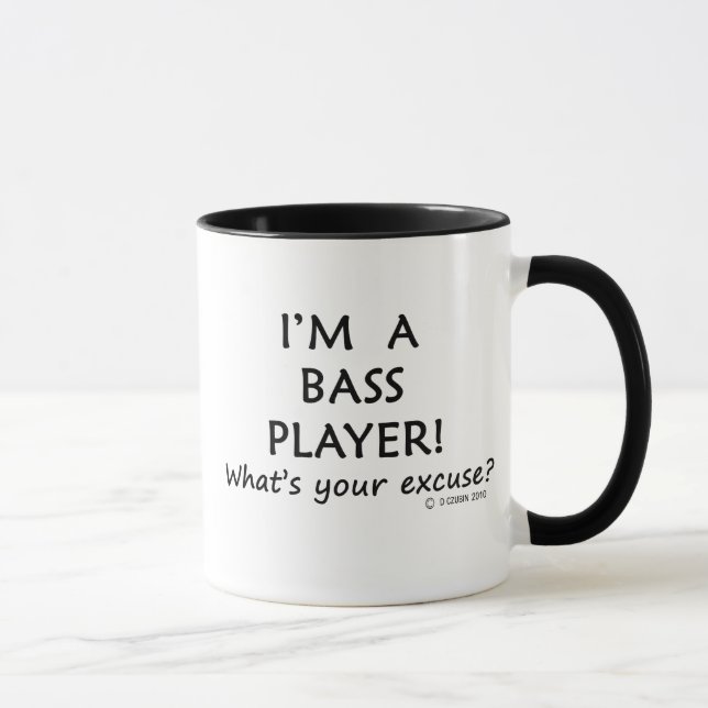 Taza Excusa del jugador de Bass (Derecha)