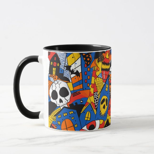 Taza ExDesigner | Personalización | Halloween (Izquierda)