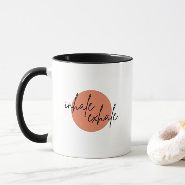 Taza Exhalación por inhalación (Con donut)