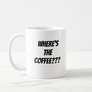 Taza exigiendo café de nuevo