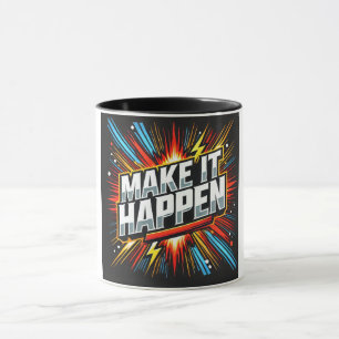 Taza Éxito Haz que Suceda, Mejor Regalo Para Él