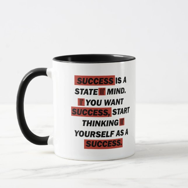 Taza Éxitos motivacionales en la vida (Izquierda)