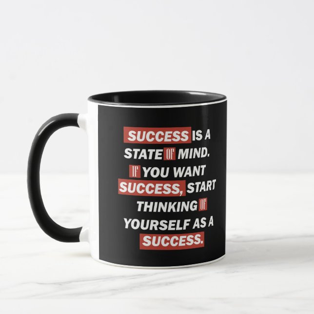 Taza Éxitos motivacionales en la vida (Izquierda)
