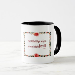 Taza Éxodo 14 Combo Mug, 11 oz 'El SEÑOR peleará'