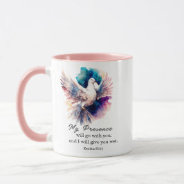 Taza Éxodo 33:14 Mi presencia irá con la Biblia