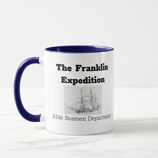 Taza Expedición Franklin: Departamento de Seamen (Izquierda)