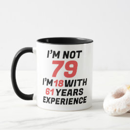 Taza Experiencia divertida y personalizada de cumpleaño