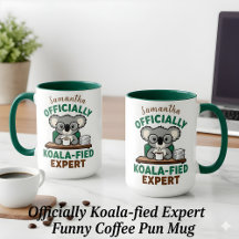 Experto en café divertido oficialmente koalificado