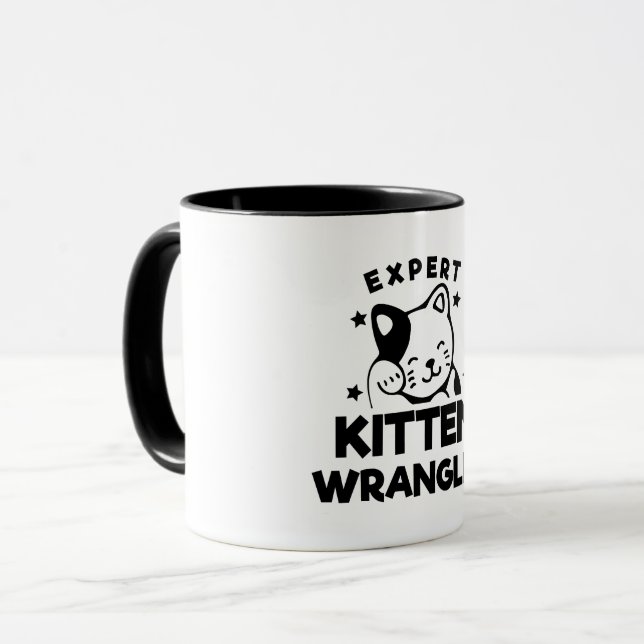 TAZA EXPERTO KITTEN WRANGLER (Anverso izquierdo)