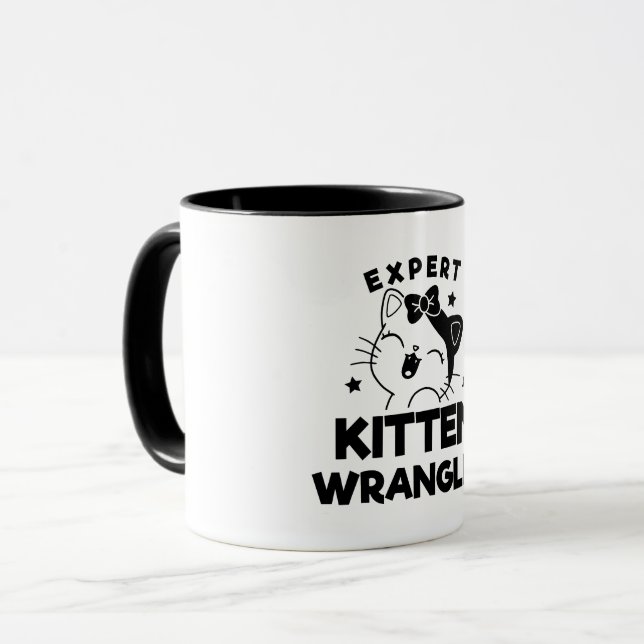 TAZA EXPERTO KITTEN WRANGLER (Anverso izquierdo)