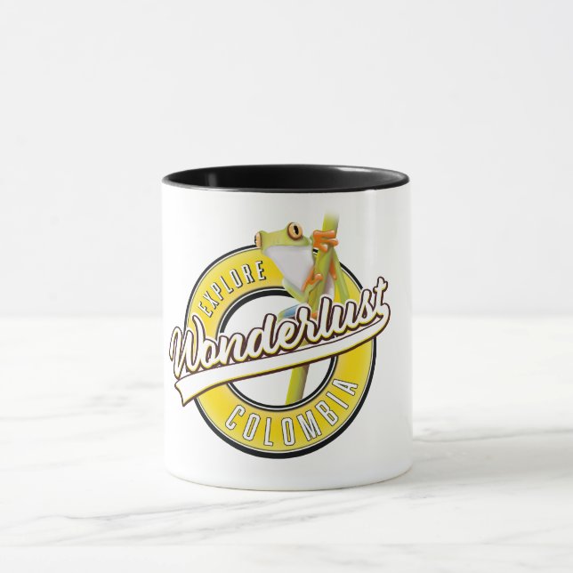 Taza explora Colombia deseo de viajar (Centro)