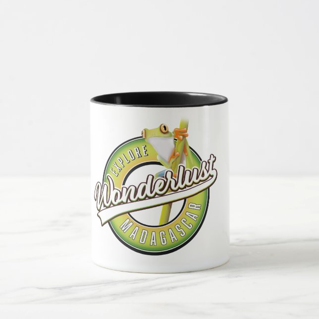 Taza Explora el deseo de viajar a Madagascar (Centro)