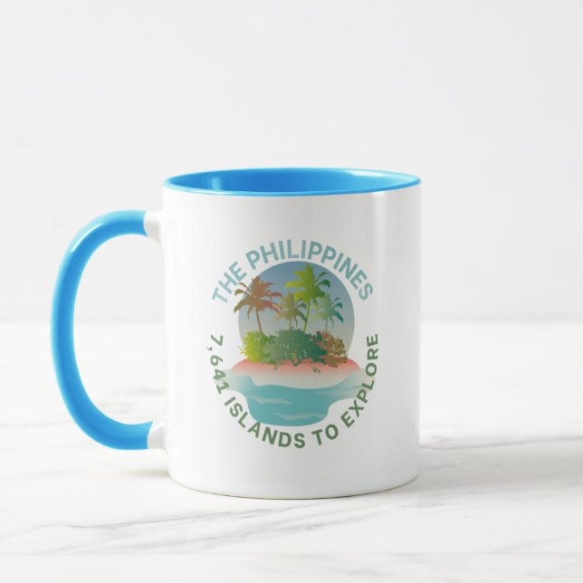 Taza Explora el tazón de café de Filipinas (Izquierda)