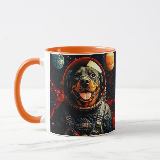 Taza Exploraciones de Rottweiler (Izquierda)