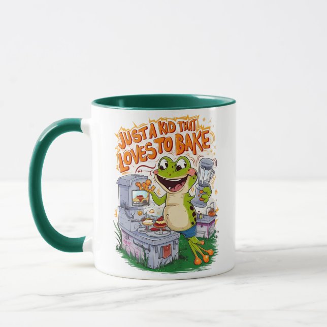 Taza Explorador culinario: aventura de las ranas (Izquierda)