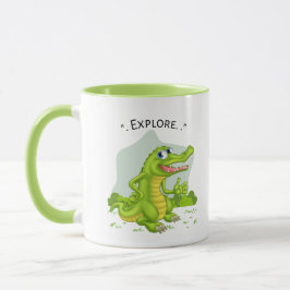 Taza explorador de cocodrilos